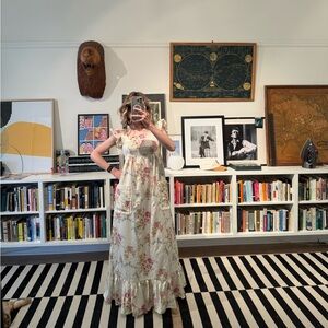 Vintage dress xs empire waist